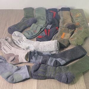 (10) Pairs Assorted Color Casual Socks for Men - 1294